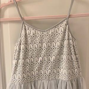 Ruby & Bloom grey mid-length dress
